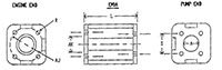 EM1A Series Pump/Engine Adapter