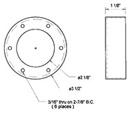 <!--Dimensional Drawing for Filler/Breather Riser-->